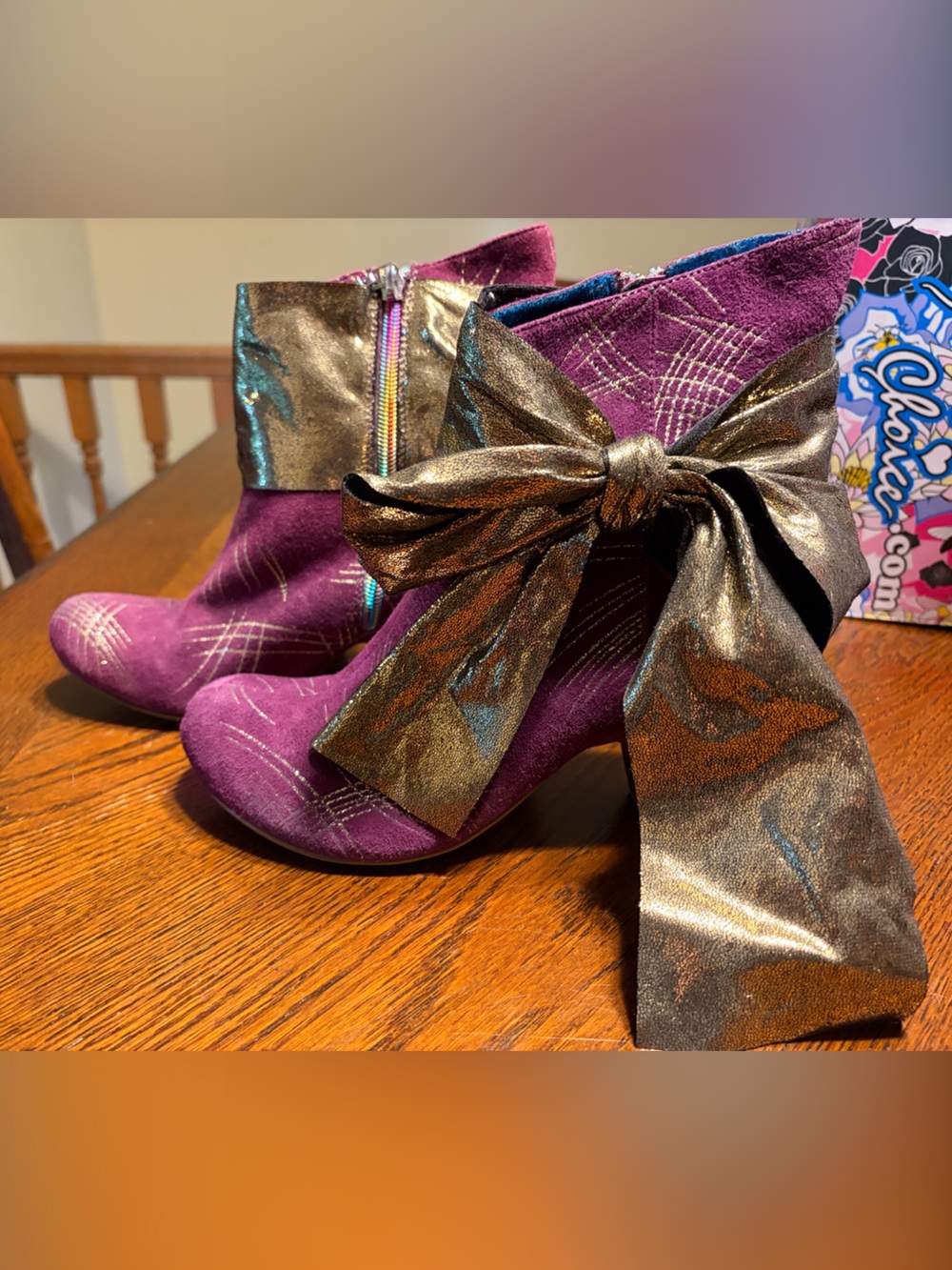 Irregular Choice Power Struggle-purple size 38/7 NEW!!!!!!